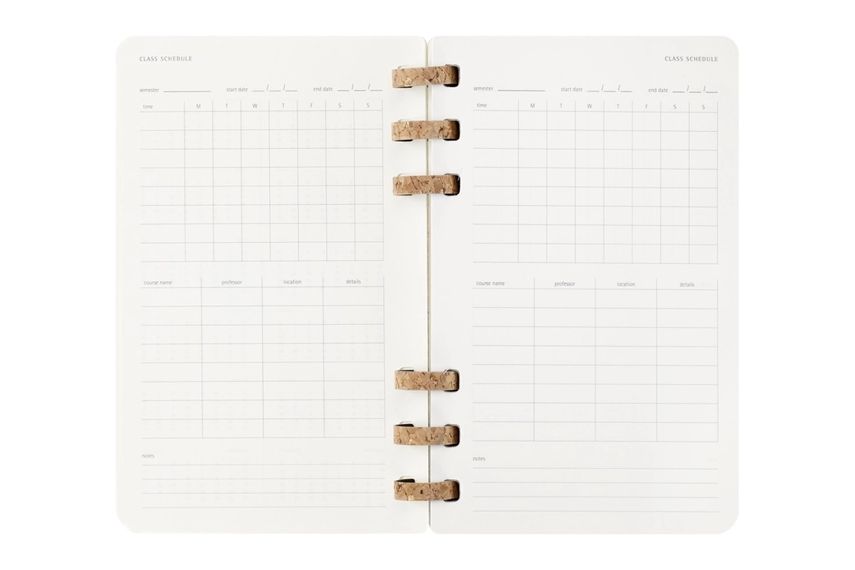 Een Moleskine 2025-2026 Academic Spiral Planner Weekly/Monthly Black - Large, Softcover koop je bij Moleskine.nl