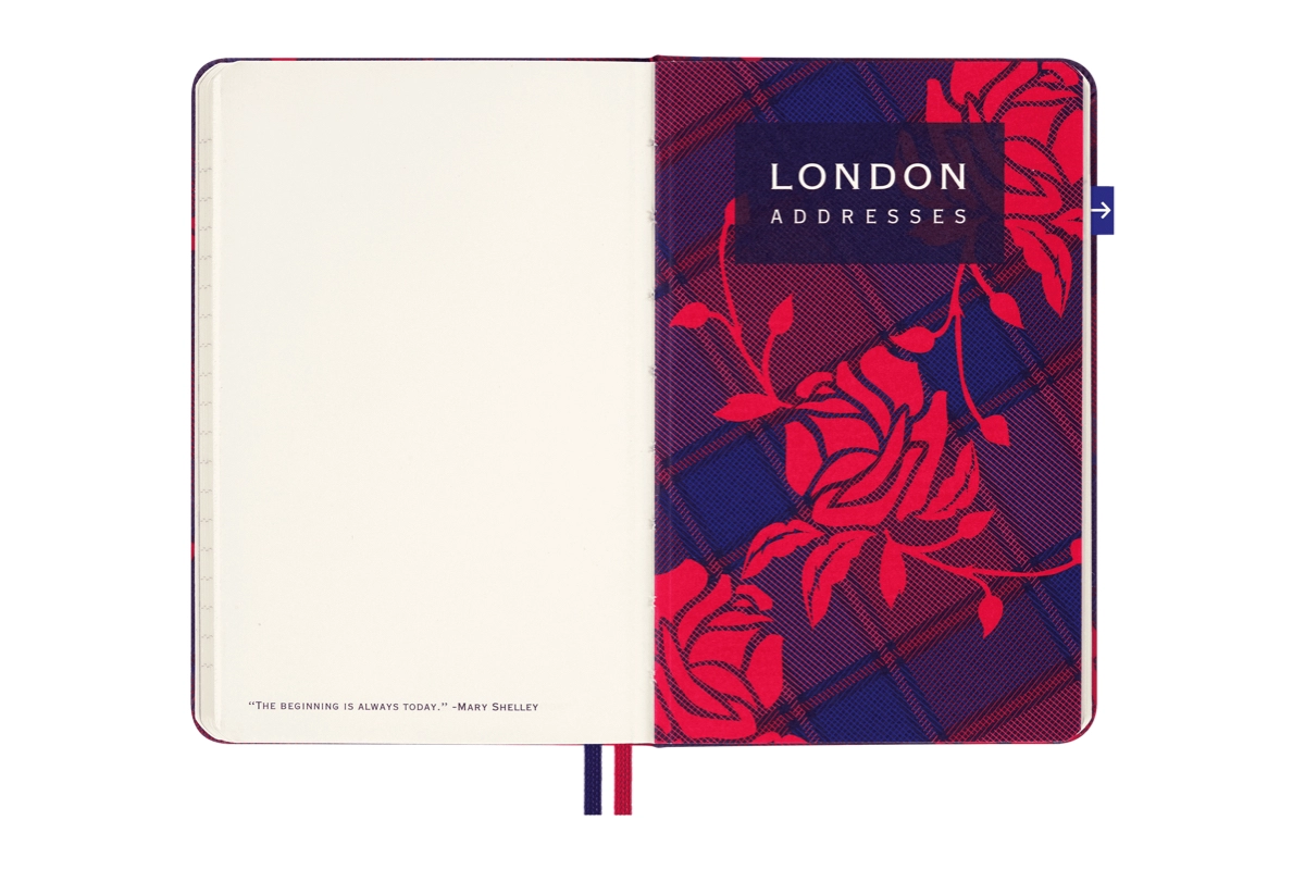 Een LUXE x Moleskine City 'London' Travel Guide Notebook koop je bij Moleskine.nl