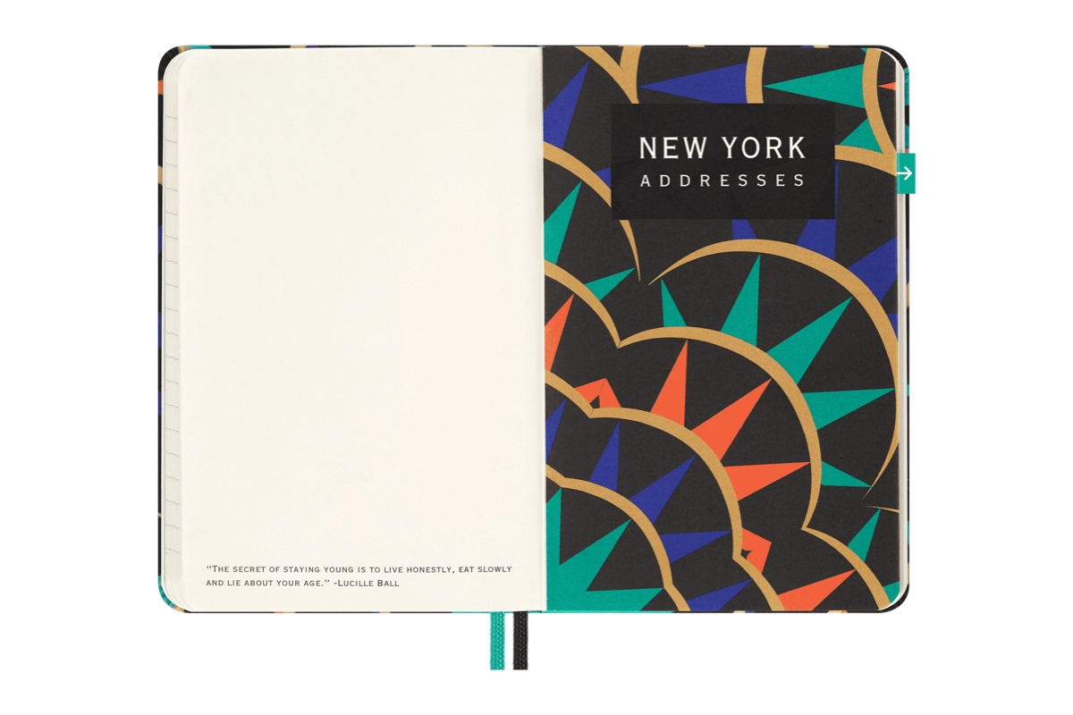 Een LUXE x Moleskine City 'New York' Travel Guide Notebook koop je bij Moleskine.nl