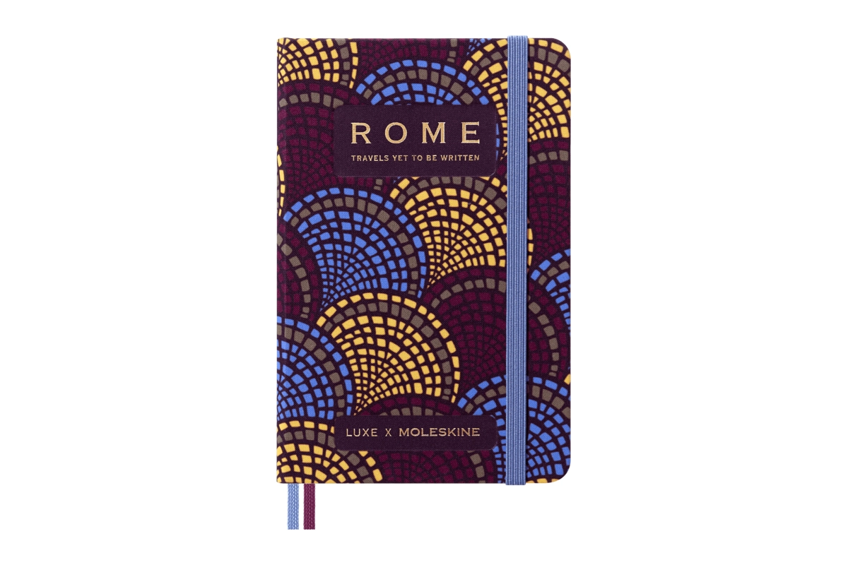 Een LUXE x Moleskine City 'Rome' Travel Guide Notebook koop je bij Moleskine.nl