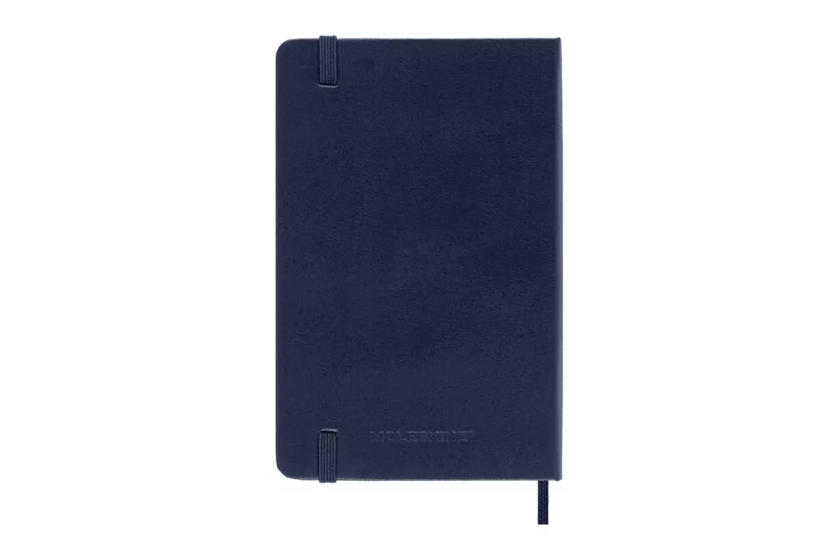 Een Moleskine 2024/2025 18M Weekly Hardcover Pocket Sapphire Blue koop je bij Moleskine.nl