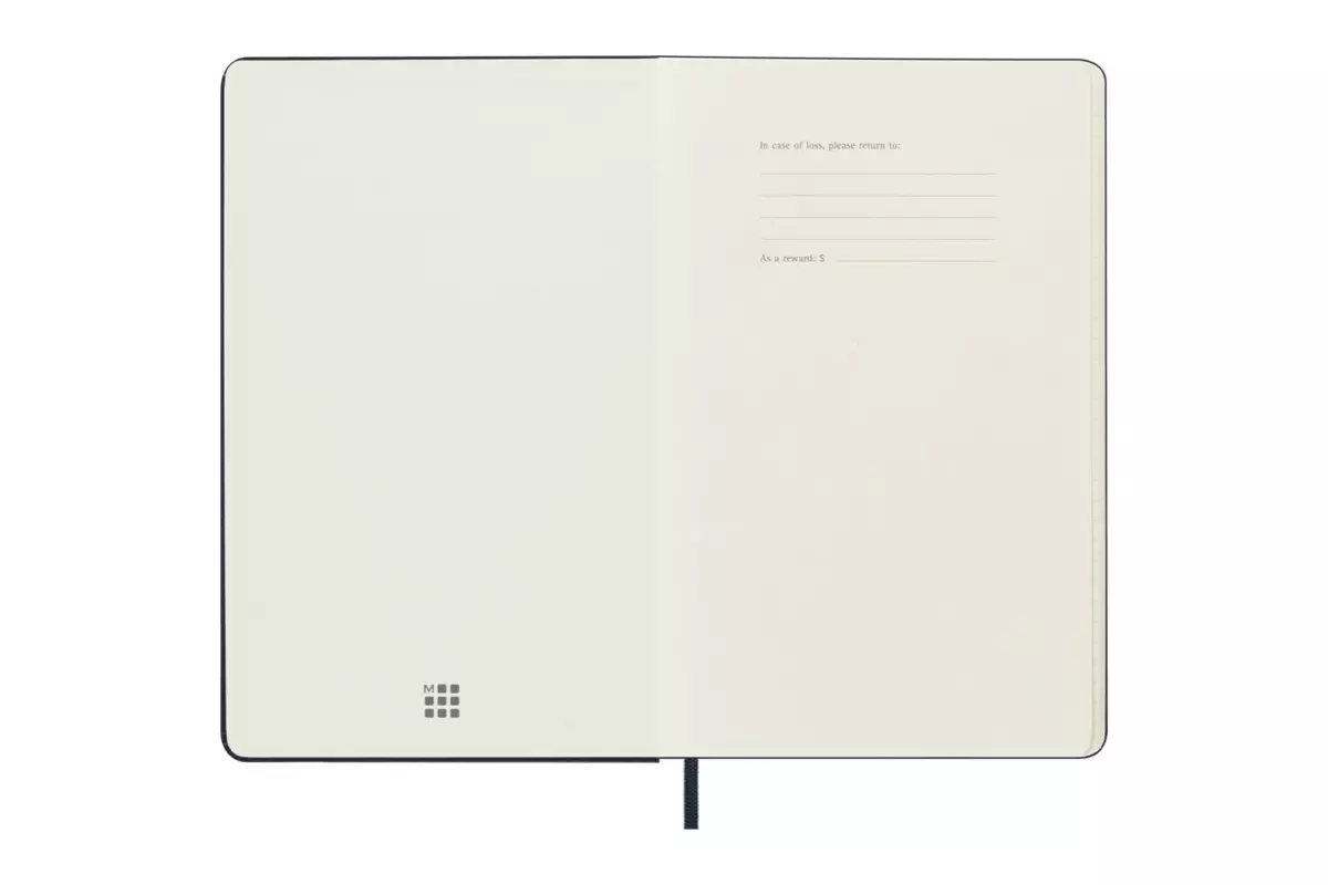 Een Moleskine 2025 12M Daily Hardcover Large Sapphire Blue koop je bij Moleskine.nl