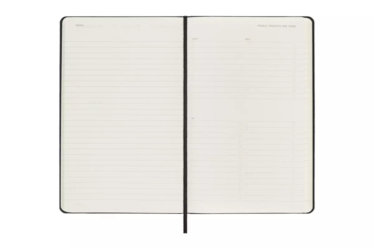 Een Moleskine 2025 12M Weekly Vertical PRO Planner Hardcover Large Black koop je bij Moleskine.nl