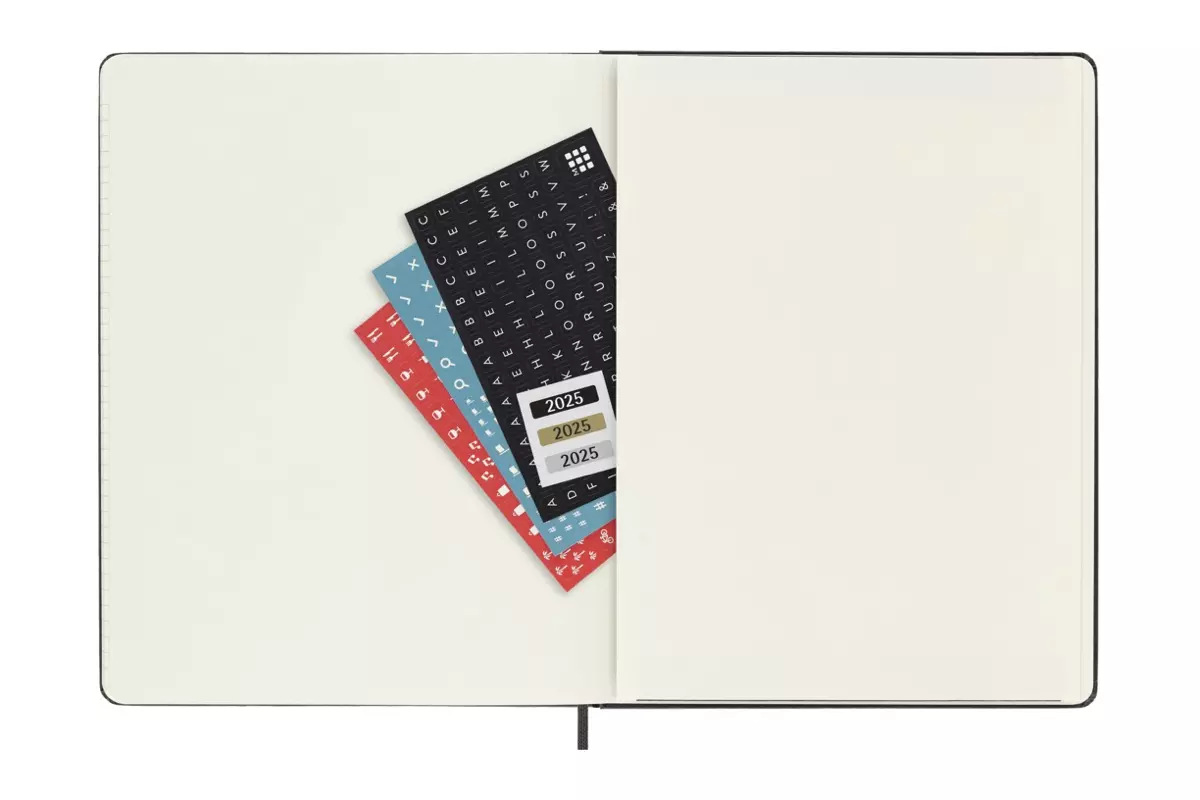 Een Moleskine 2025 12M Weekly Vertical PRO Planner Hardcover XL Black koop je bij Moleskine.nl