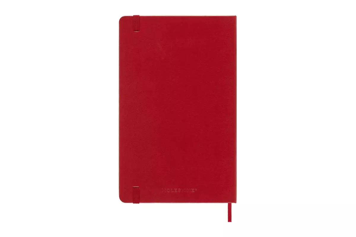 Een Moleskine 2025 12M Weekly Hardcover Large Scarlet Red koop je bij Moleskine.nl