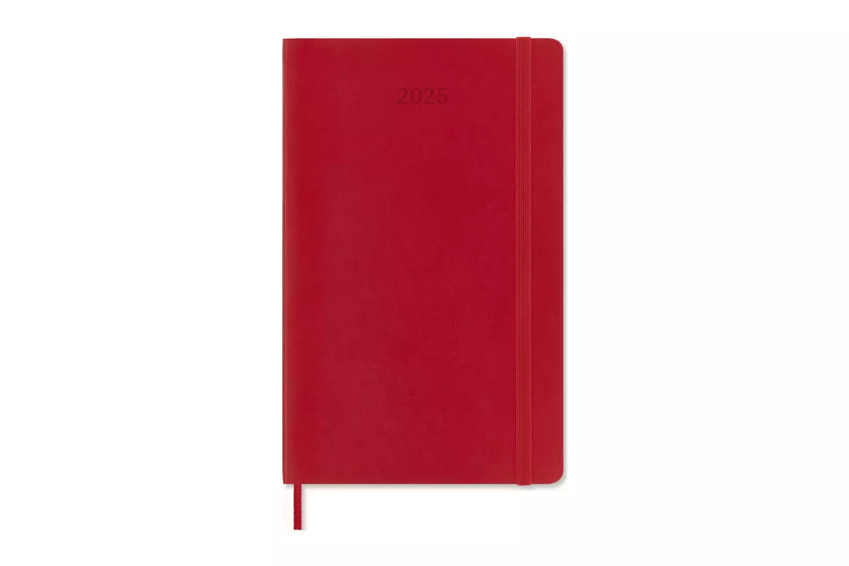 Een Moleskine 2025 12M Weekly Softcover Large Scarlet Red koop je bij Moleskine.nl