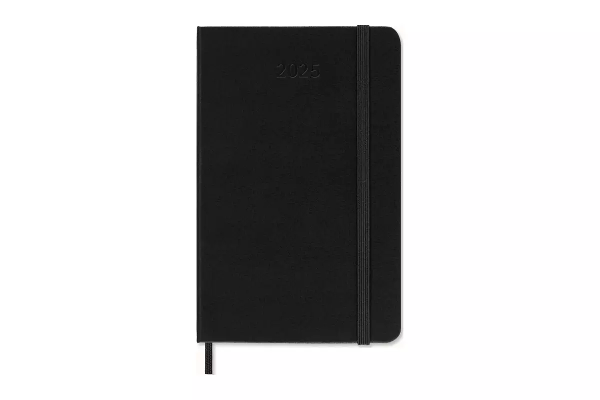 Een Moleskine 2025 12M Weekly Hardcover Pocket Black koop je bij Moleskine.nl