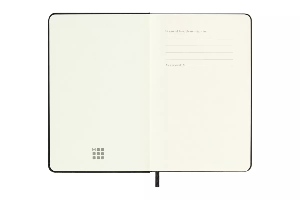 Een Moleskine 2025 12M Weekly Hardcover Pocket Black koop je bij Moleskine.nl