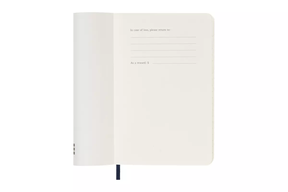 Een Moleskine 2025 12M Weekly Softcover Pocket Sapphire Blue koop je bij Moleskine.nl