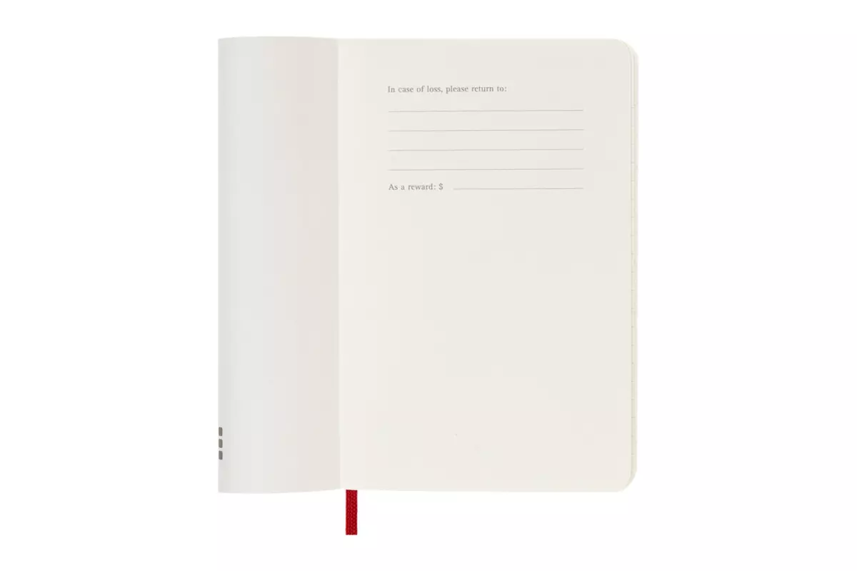 Een Moleskine 2025 12M Weekly Softcover Pocket Scarlet Red koop je bij Moleskine.nl