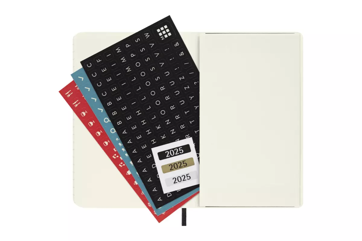 Een Moleskine 2025 12M Weekly Horizontal Softcover Pocket Black koop je bij Moleskine.nl