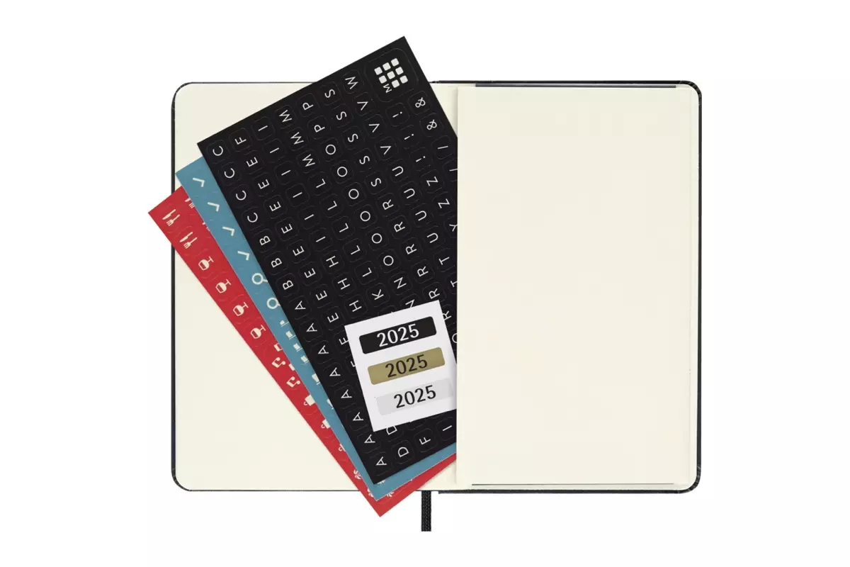 Een Moleskine 2025 12M Weekly Vertical Hardcover Pocket Black koop je bij Moleskine.nl