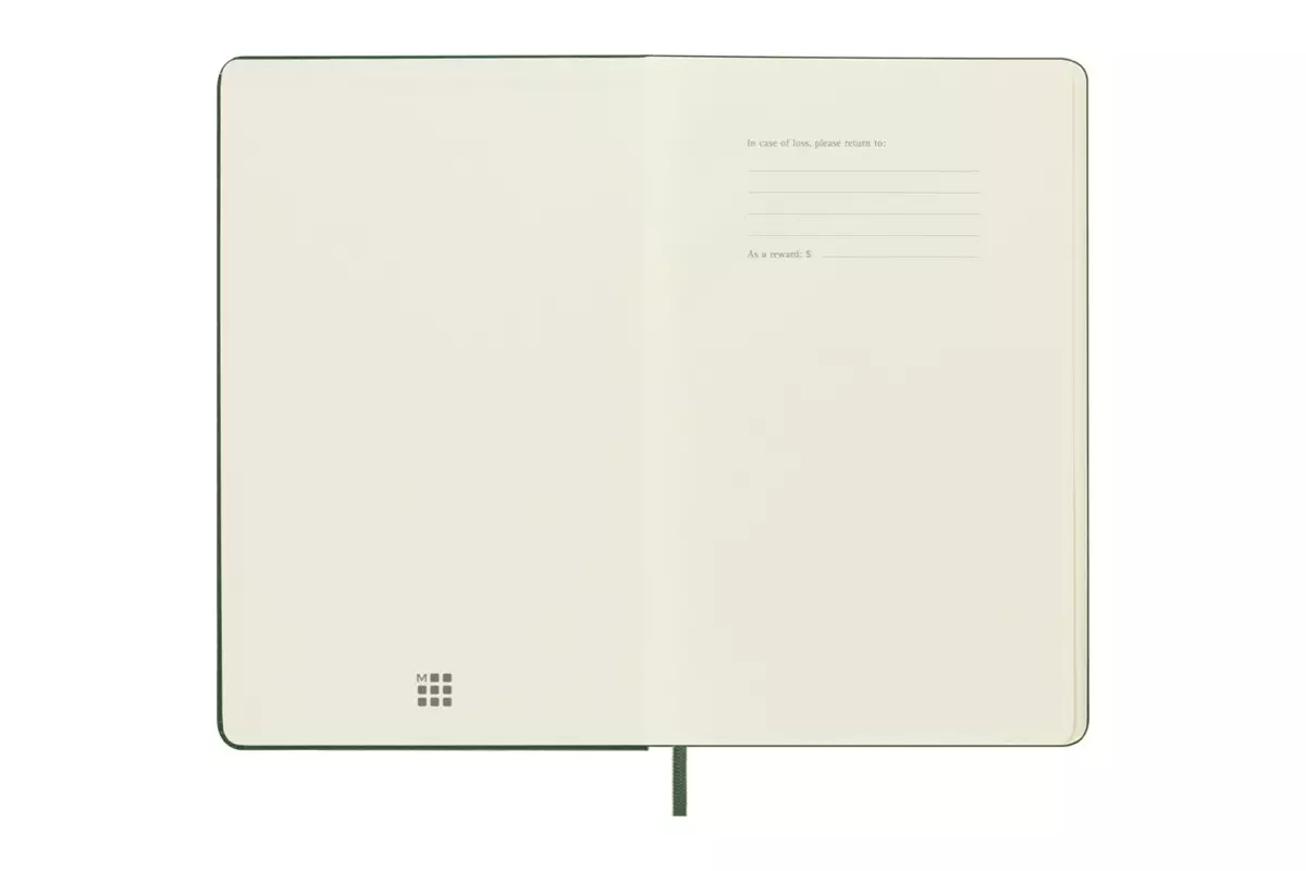 Een Moleskine 2025 12M Daily Hardcover Large Myrtle Green koop je bij Moleskine.nl