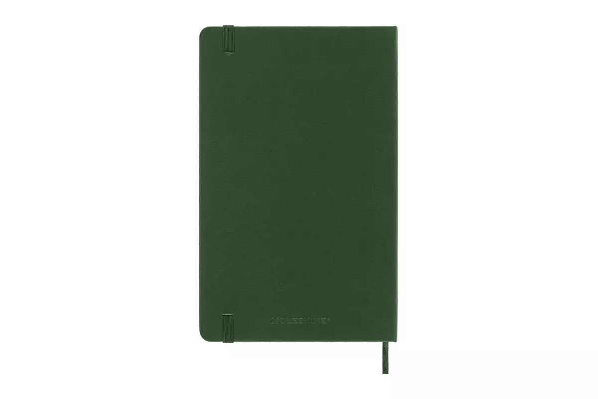 Een Moleskine 2025 12M Daily Hardcover Large Myrtle Green koop je bij Moleskine.nl