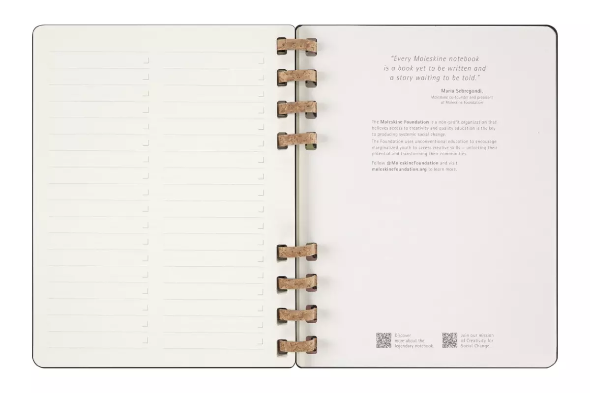 Een Moleskine 2025 12M Weekly/Monthly Life Spiral Planner Hardcover XL Black koop je bij Moleskine.nl