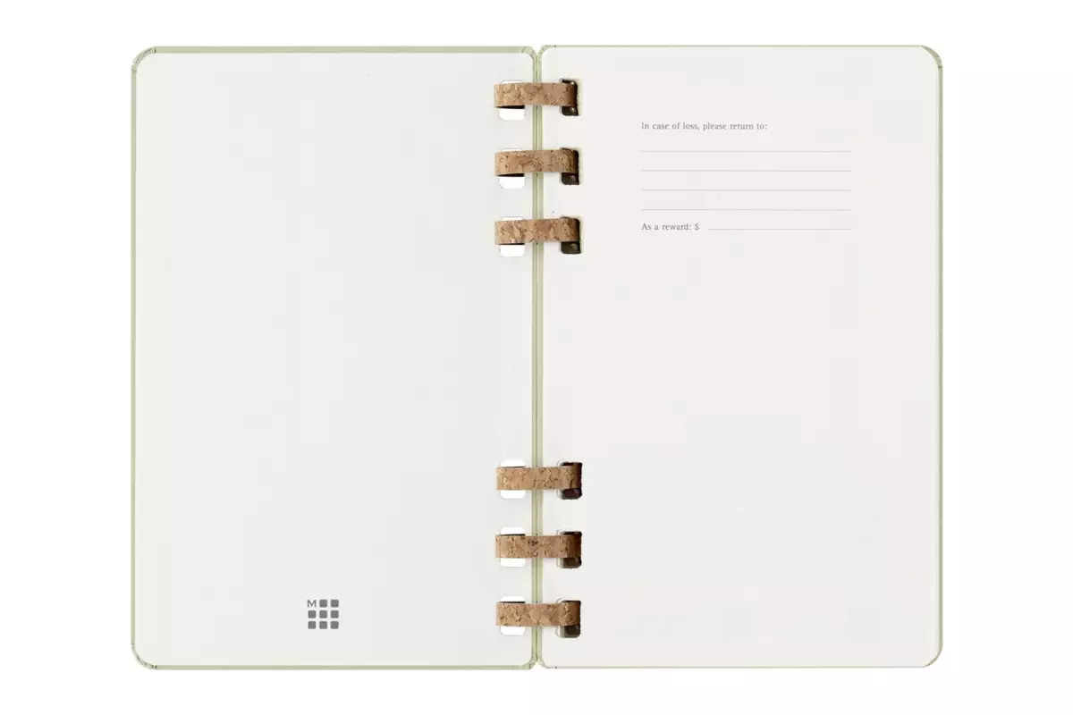 Een Moleskine 2025 12M Weekly/Monthly Life Spiral Planner Hardcover Large Crush Kiwi koop je bij Moleskine.nl