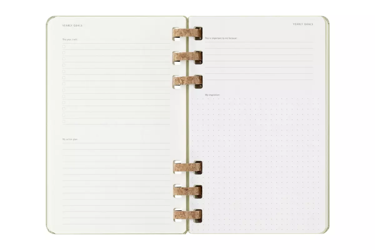 Een Moleskine 2025 12M Weekly/Monthly Life Spiral Planner Hardcover Large Crush Kiwi koop je bij Moleskine.nl