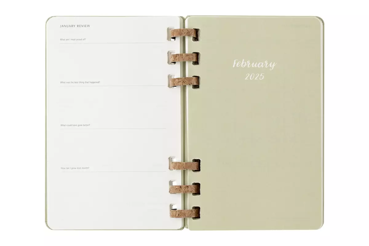 Een Moleskine 2025 12M Weekly/Monthly Life Spiral Planner Hardcover Large Crush Kiwi koop je bij Moleskine.nl