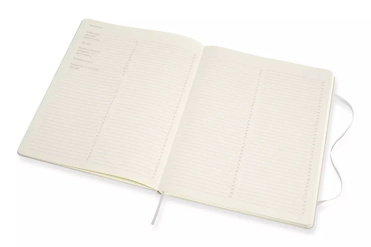 Een Moleskine Pro Collection Notebook XXL Hardcover Pearl Grey koop je bij Moleskine.nl