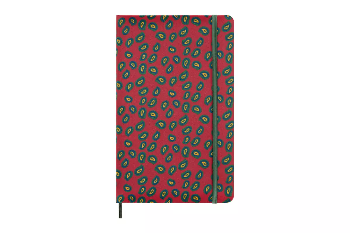 Een Moleskine Silk Ruled Hardcover Notebook Large Bordeaux + Gift Box koop je bij Moleskine.nl