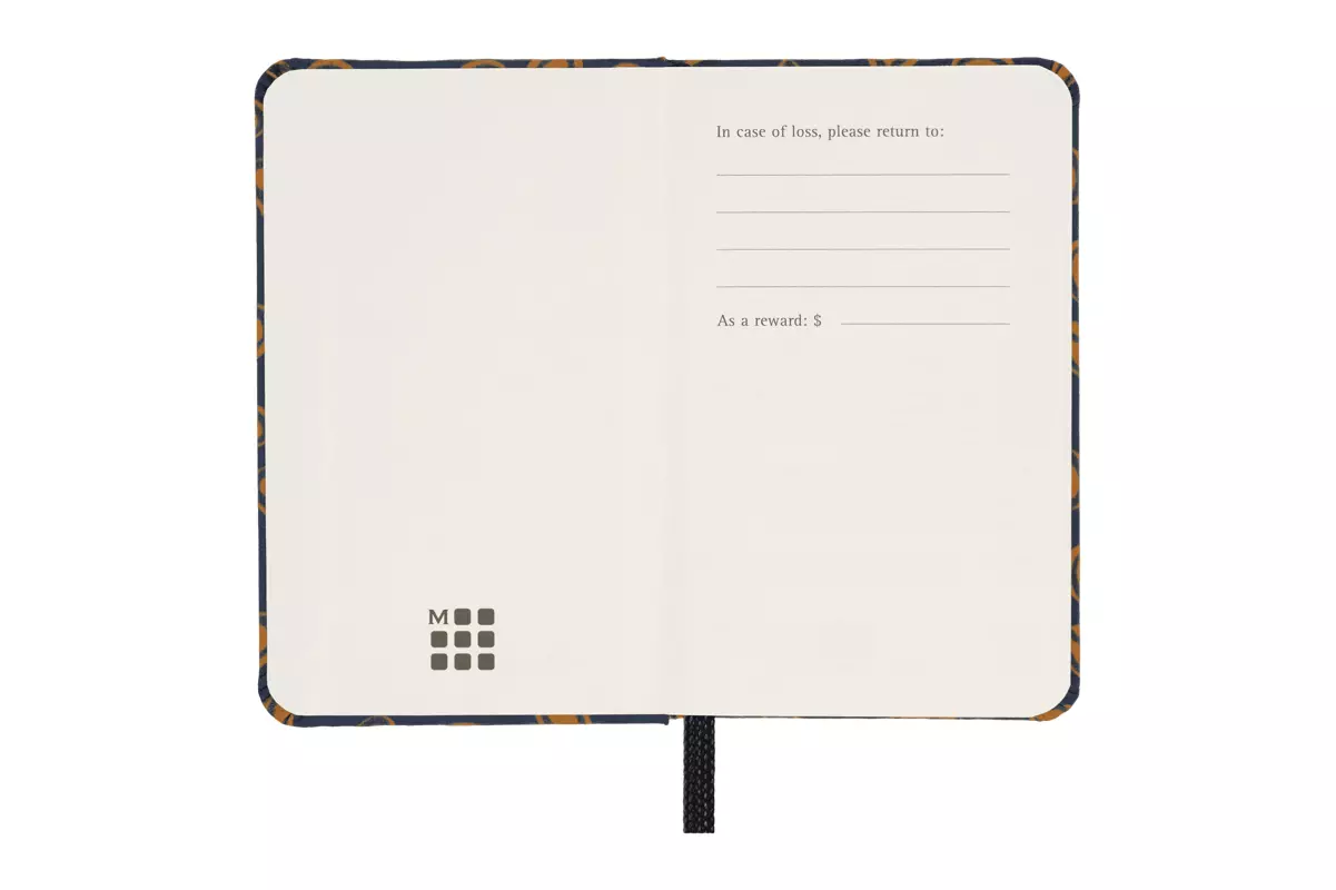 Een Moleskine Silk Plain Hardcover Notebook XS Blue + Gift Box koop je bij Moleskine.nl