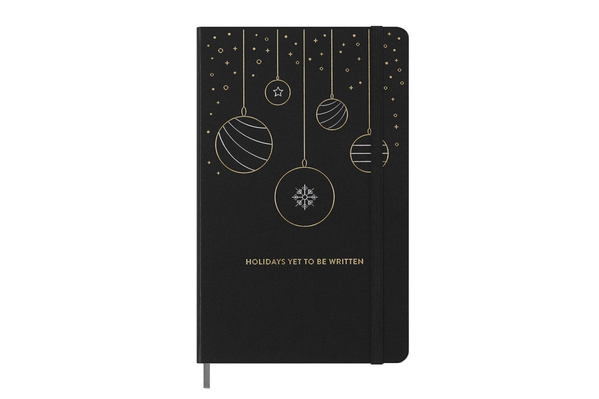 Een Moleskine Holiday Notebook Ruled Hardcover Large Black koop je bij Moleskine.nl