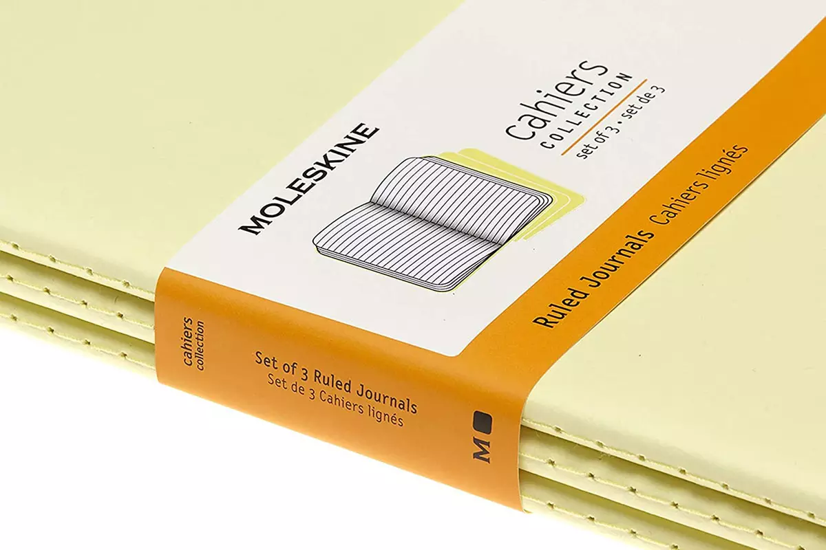 Een Moleskine Cahier Journals Ruled XL Tender Yellow (set of 3) koop je bij Moleskine.nl