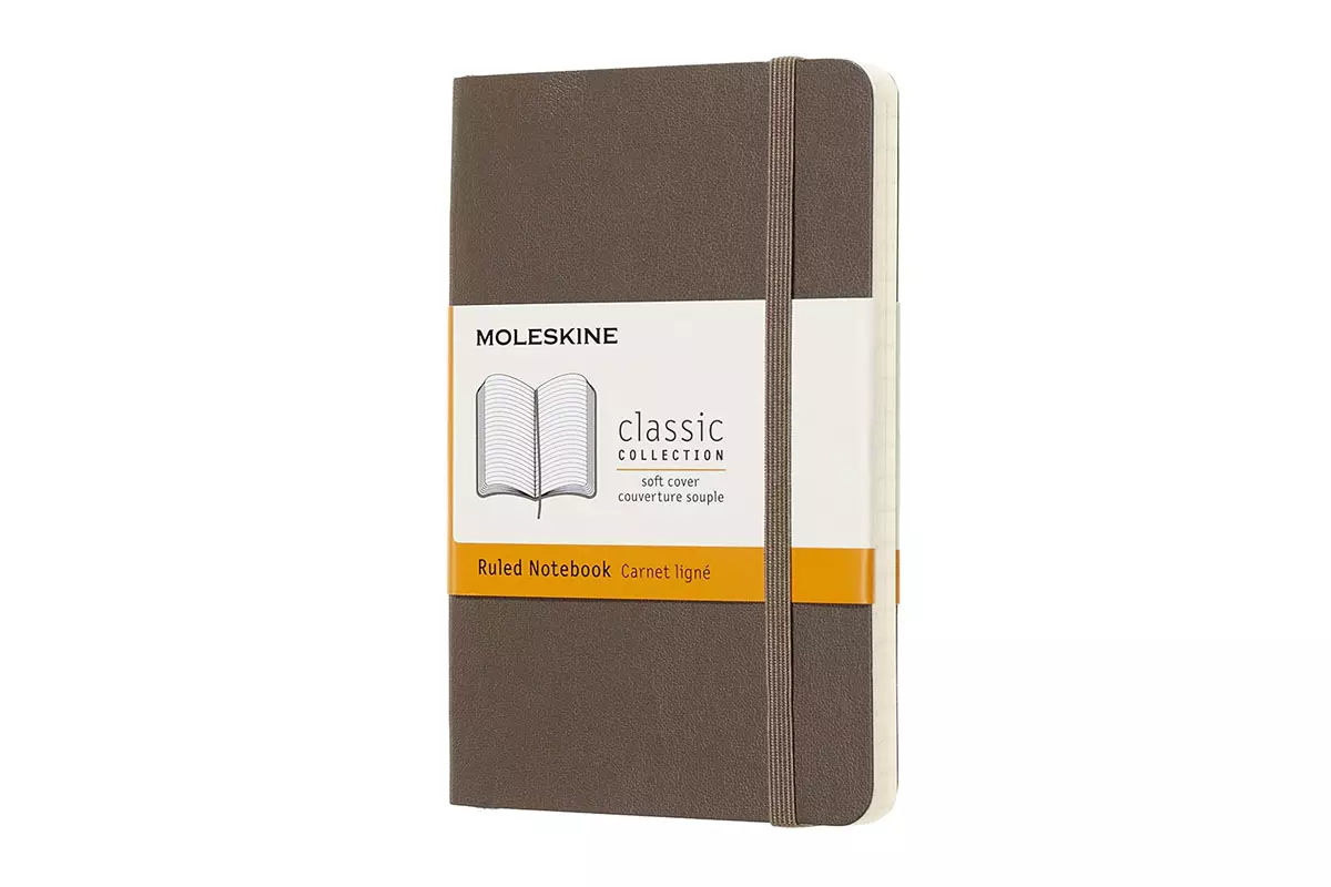 Een Moleskine Ruled Soft Cover Notebook Pocket Earth Brown koop je bij Moleskine.nl