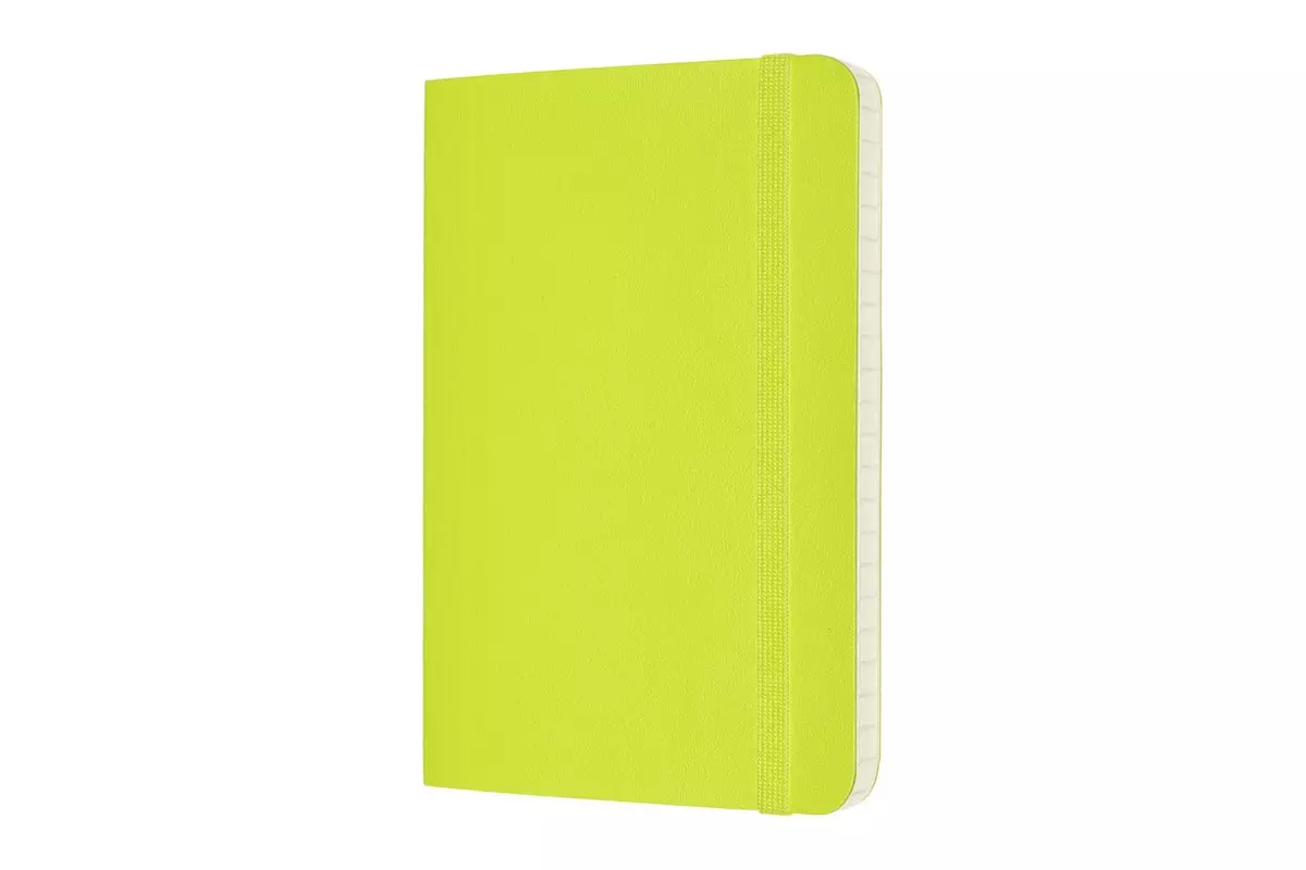 Een Moleskine Ruled Soft Cover Notebook Pocket Lemon Green koop je bij Moleskine.nl