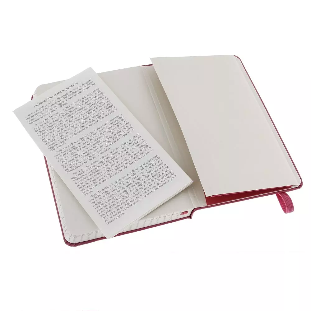 Een Moleskine Classic Squared Hardcover Notebook Pocket Pink koop je bij Moleskine.nl