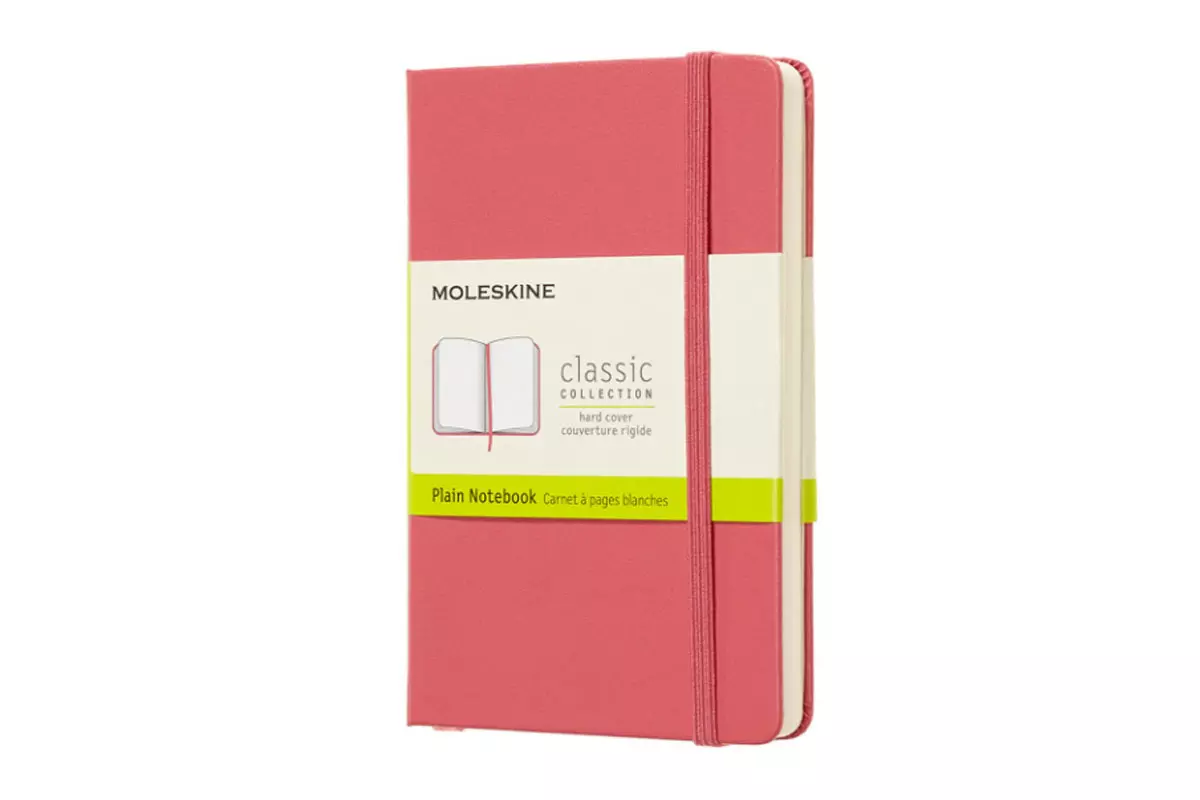 Een Moleskine Plain Notebook Pocket Hardcover Daisy Pink koop je bij Moleskine.nl